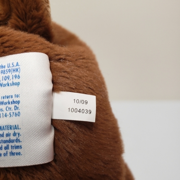 Build a Bear 18" Brown Christmas Moose Unstuffed Light Up Antlers Holiday Plush - Picture 11 of 13